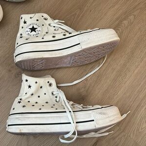 Converse Platform Star Hightops, size 7